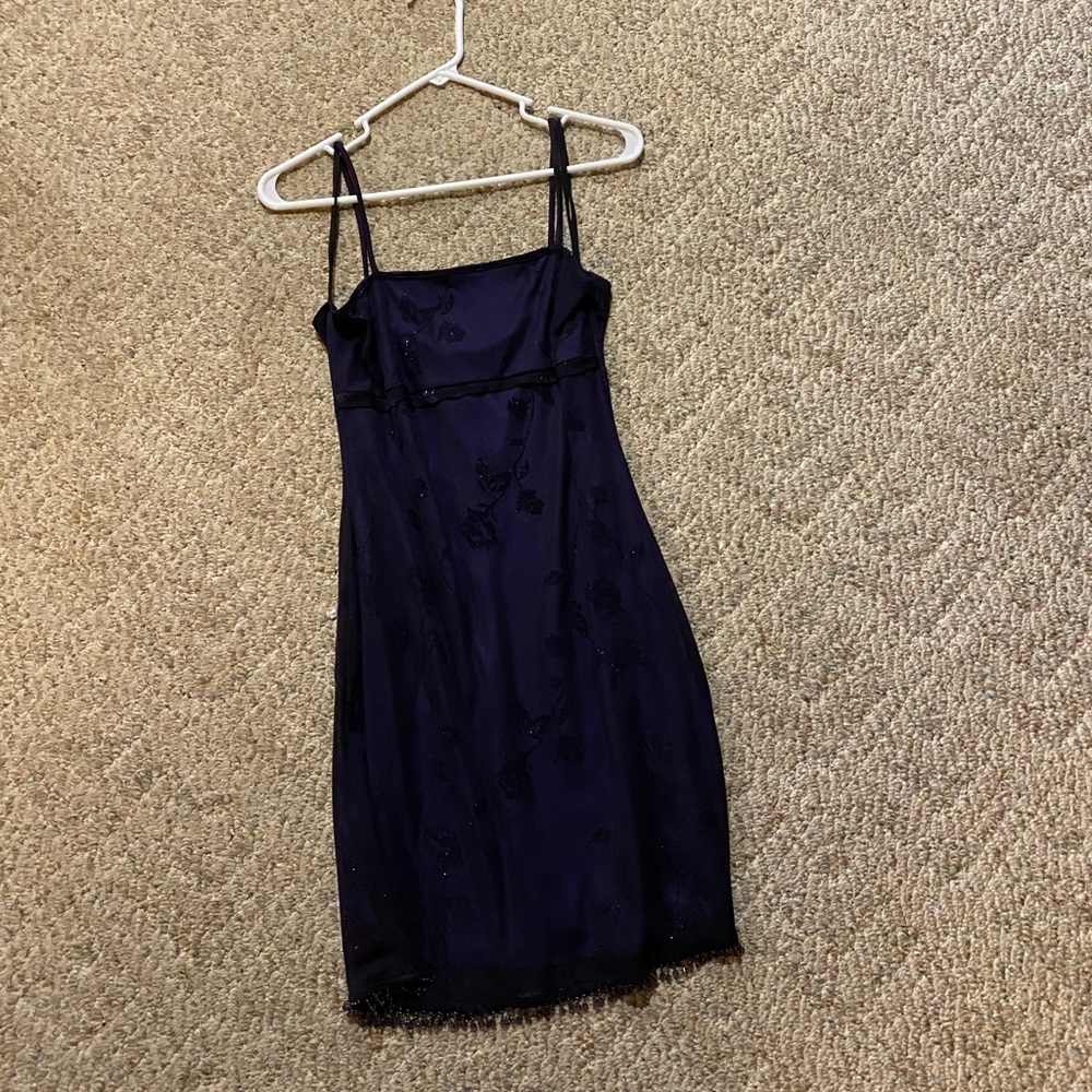 Purple dress
